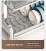 304 Stainless Steel Multi-functional Dish Drying Rack for Plates and Bowls