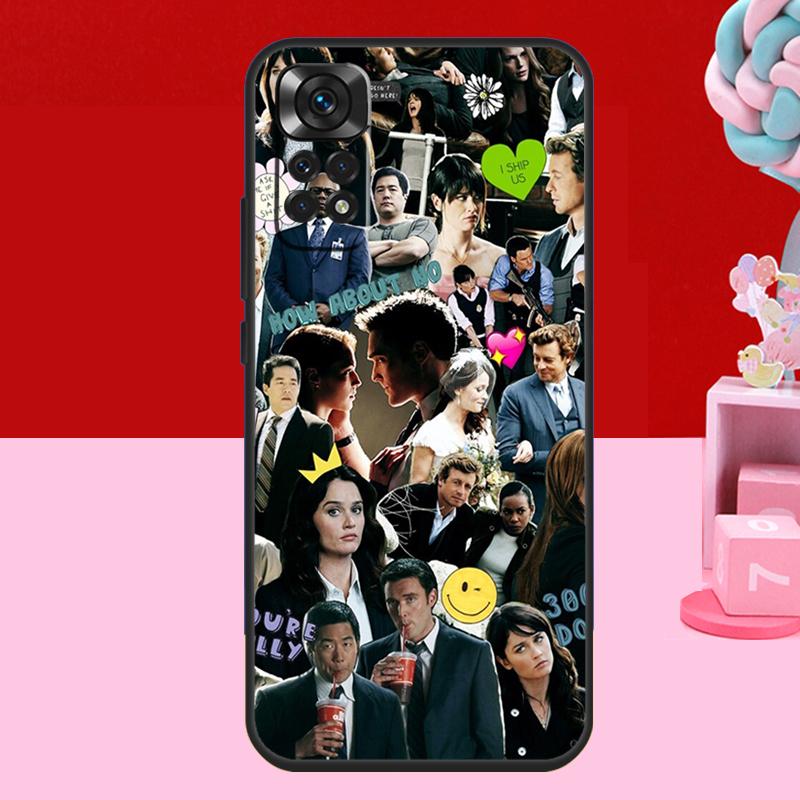 

The Mentalist Red John Simon Baker Case For Xiaomi Redmi Note 12 Pro Plus Turbo 8 9 10 11 Pro 9S 10S 11S 12S 9C 10C 12C Cover Redmi Note 8 Pro