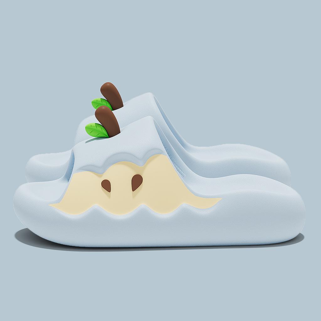 EVA Soft-soled Slippers Summer Home Indoor Non-slip and Non-smelly Feet Comfortable and Soft Thick-soled Outer Wear Cool Slippers