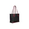 New COACH Kia Pebbled Leather Tote Bag Shopping Bag Handbag Shoulder Bag Women's Black CE734-B4M2