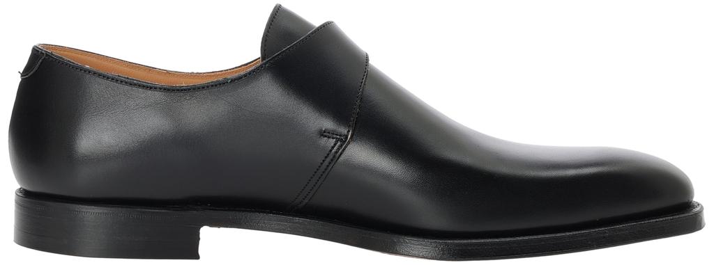 Crockett Jones MONKTON Business Size Size E & Men's Shoes, 25.0 cm, Black, (Product Code 25118AC01L1)