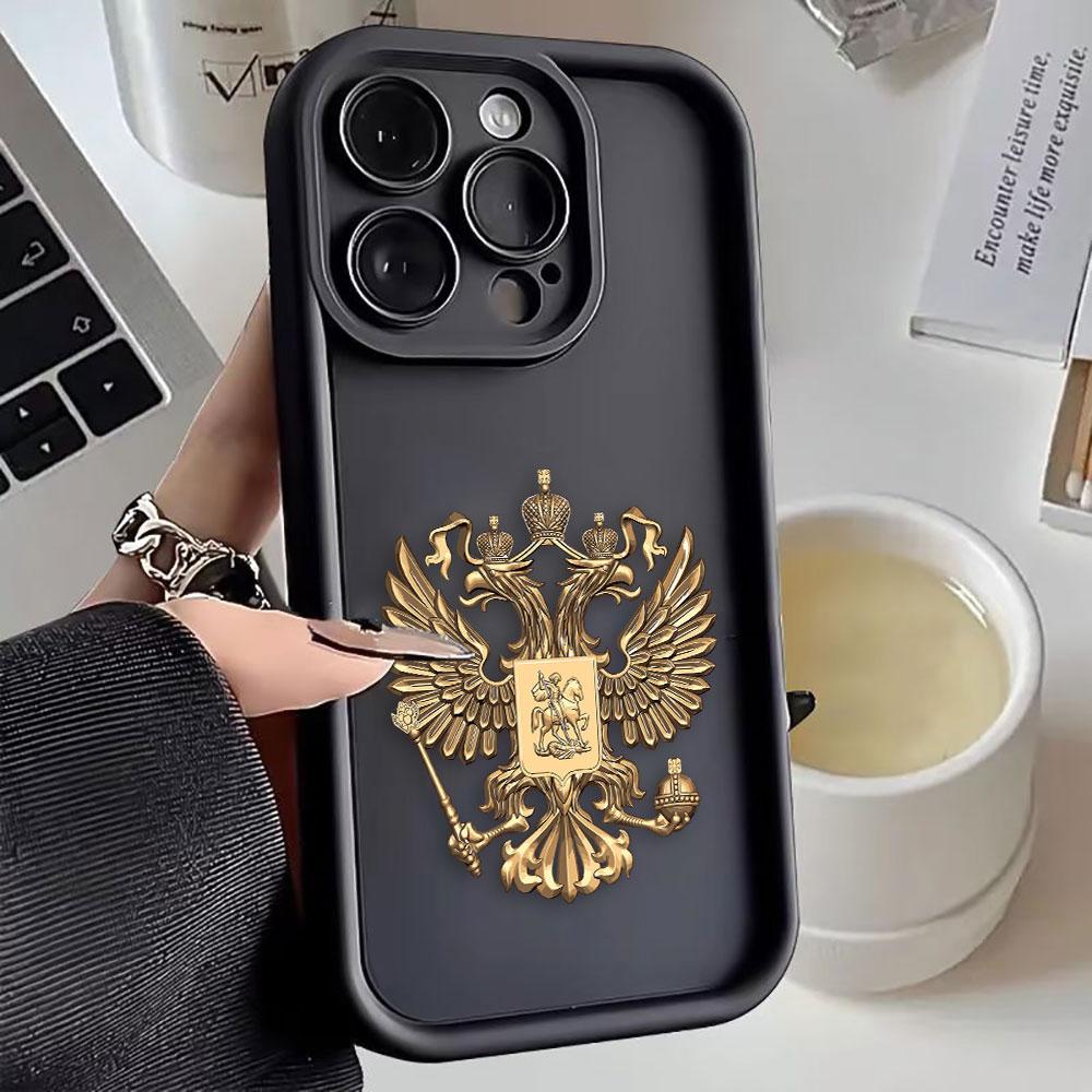 Russian Emblem Flags Phone Case For HONOR X9D X9B X9A X8C X8B X8A X8 X7A X6A X7 X9 MAGIC 5 6 7 8 Y9 DIY Shell Funda Case Cover