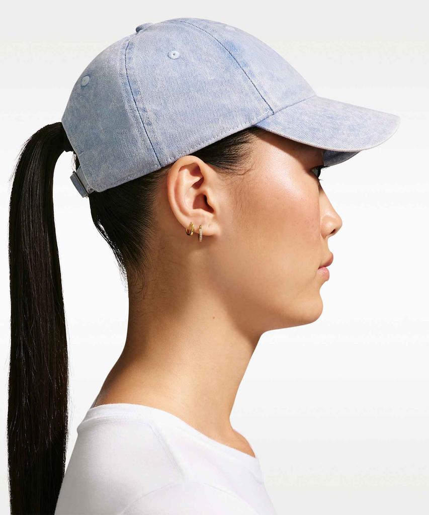 Nike Club Unstructured Denim Cap - Work Blue:White / Hf0383-486
