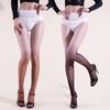 Men And Women Two-Tone Gradient Aurora Stockings For Women, Sexy And Glossy, Silky Smooth,3D Ultra-Thin, Pure Desire Girl Bl