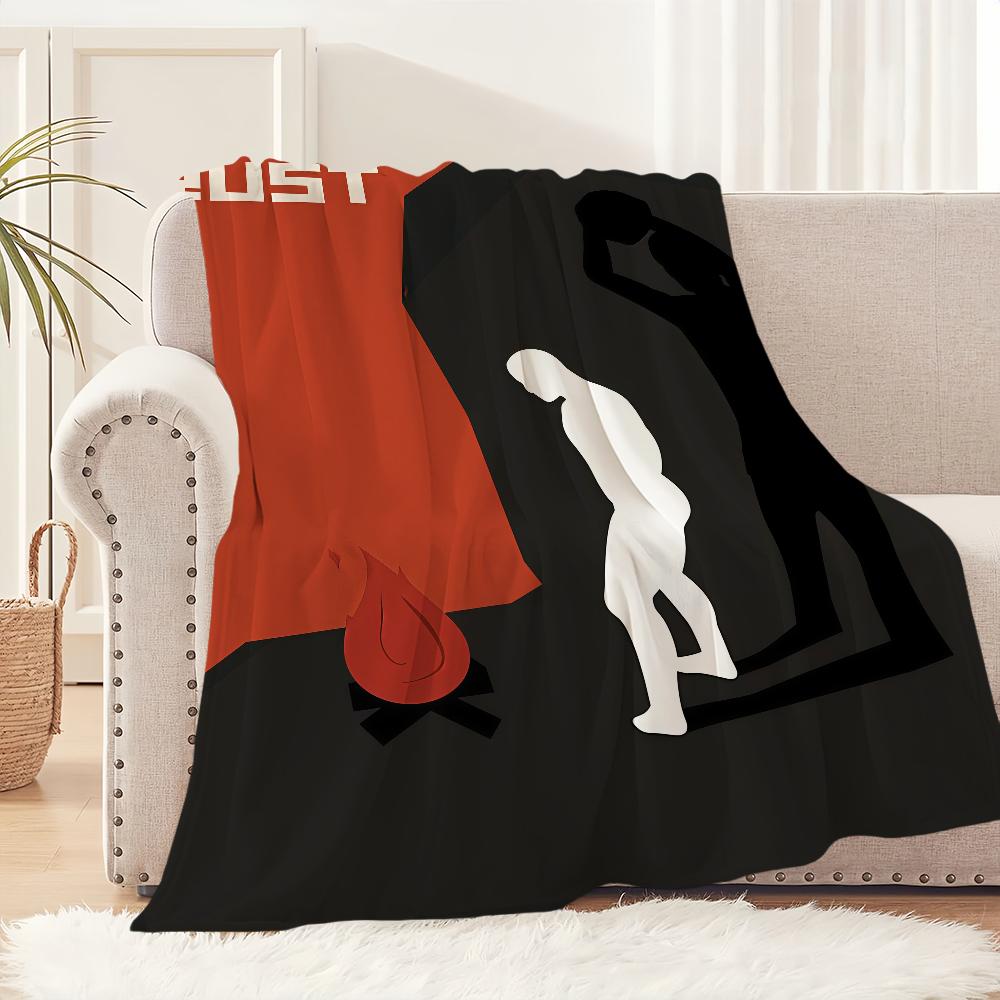Game R-RUST Blanket For Sofa Room Microfiber Bedding Blanket office Travel Gift Home