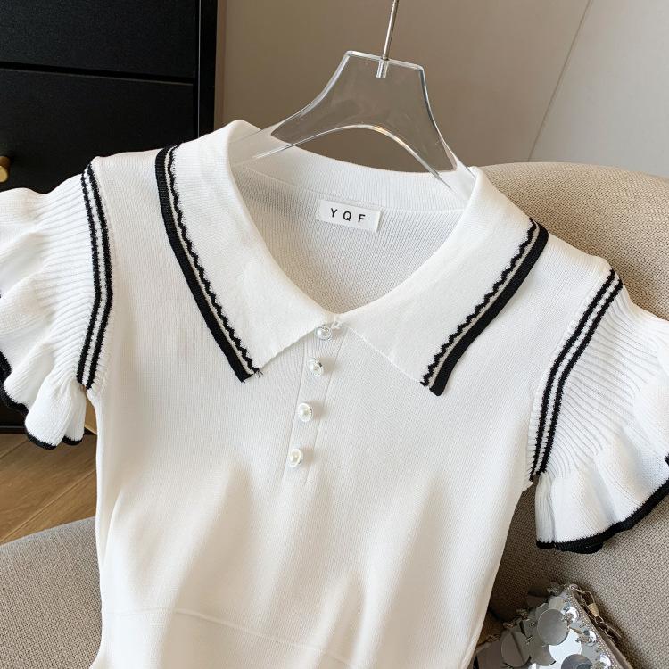 Summer Women's Dress Design with A Sense of Western-style Fashion, Age Reducing Knitted Skirt, A-line Dress for Women