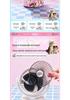 2026 Transparent Desktop Fan - Cute Animal Design, Low Noise, USB Rechargeable, Ideal for Dorms and Homes.
