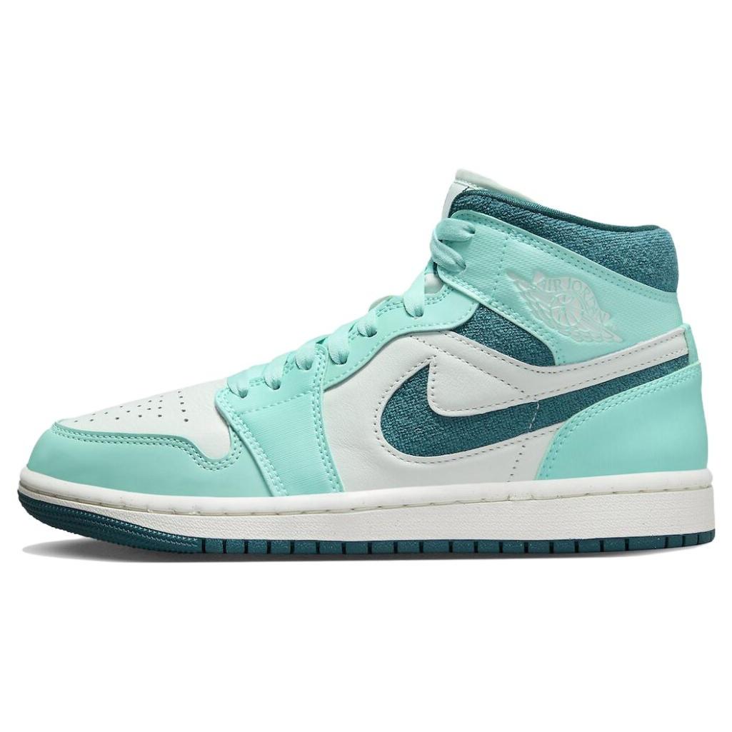 (WMNS) Air Jordan 1 Mid Bleached Turquoise Women s DZ3745-300 EU 36