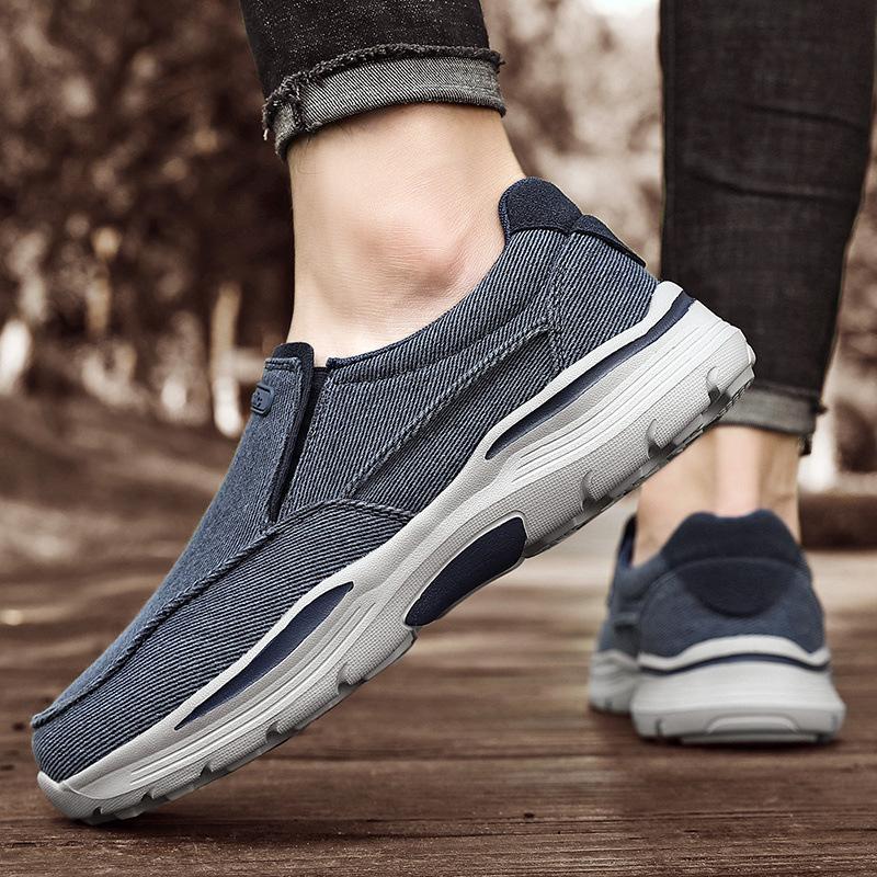 Cloth Shoes Men's Old Beijing Cloth Shoes Thick Soled Men's Oversized Size 48 Cloth Shoes