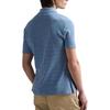Polo Ralph Lauren Solid Logo Single-Breasted Short Sleeve Shirt Men Shirts Sea-Blue MNPOSWE1N820072-400