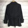 High Street Tornado Mart Stand Collar Trench Coat Outer M Black Needs Deodorizing