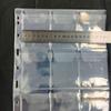9-Hole 12-Pocket PVC Coin, Currency, Stamp & Ancient Coin Album - Portable Storage