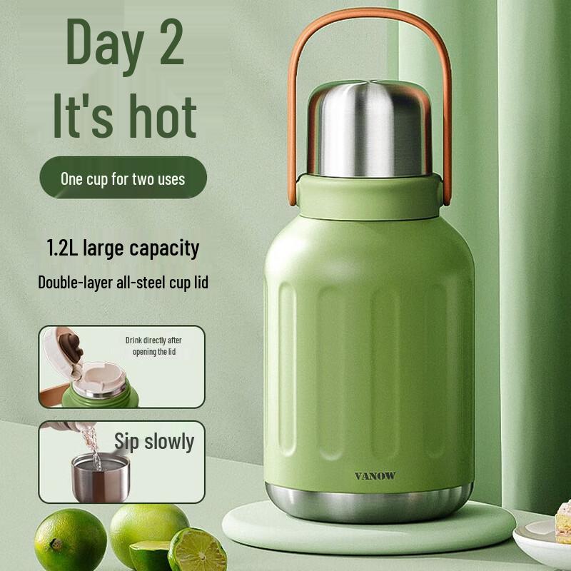 Vanow Wild Fun 1000ml Insulated Water Bottle