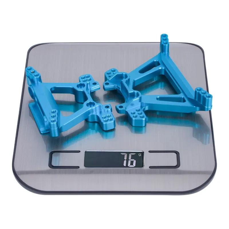 1Set Aluminum Alloy Front and Rear Shock Tower for 1/10 Traxxas BL-2S Slash 4x4 4WD RC Car Replacement Upgrade Parts