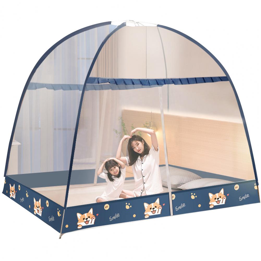 

Двойная дверь противомоскитная палатка полное покрытие противомоскитная сетка застежка-молния полностью закрытое покрывало для сна занавеска летние средства защиты от насекомых