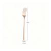 24-Piece High-End Stainless Steel Cutlery Set: Knife, Fork, Spoon for Western Dining