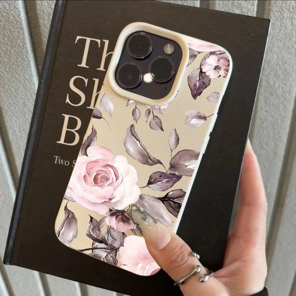 

HOT Luxury Flower Cherry Blossom Lichee leather pattern Phone Case For Xiaomi mi 15T X7 F7 X6 M7 X5 M6 Pro Ultra GT NFC 4G 5G Poco X5 5G
