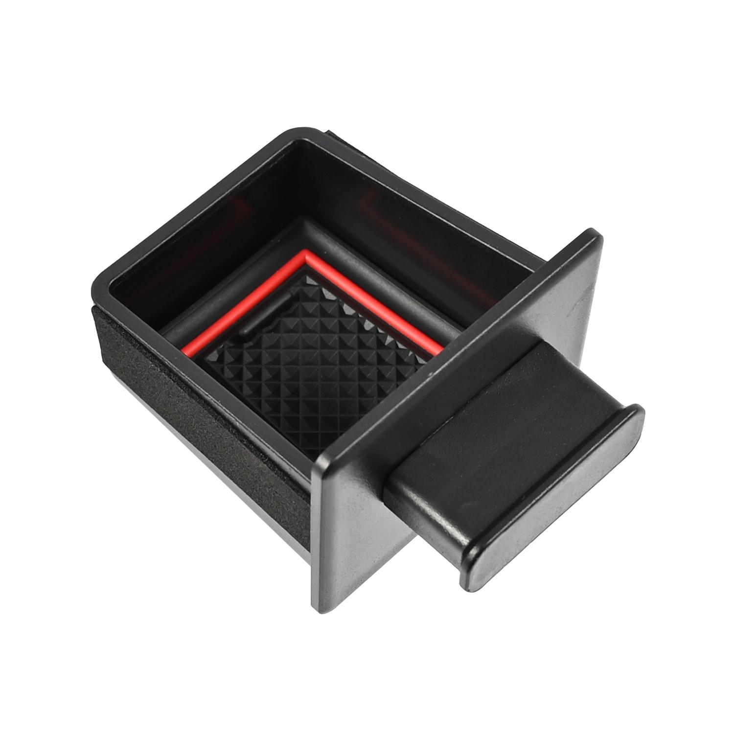 

Center Console Organizer Extra Wheel Storage Box Armrest Tray Car Interior Accessories For Toyota Tacoma 4Runner 2024 2025 2026