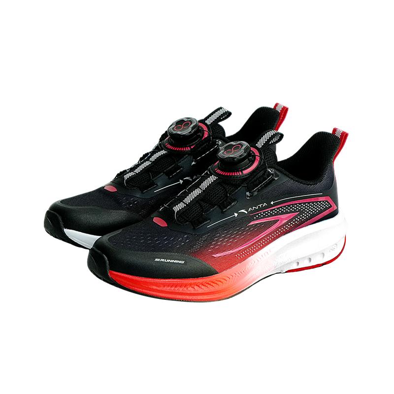Anta Kids Hailang Lite Fabric Fashion Comfortable Casual Non-Slip Shock Absorbing Wear-Resistant Low-Top Running Shoes Kids Running Shoes A12515514-5
