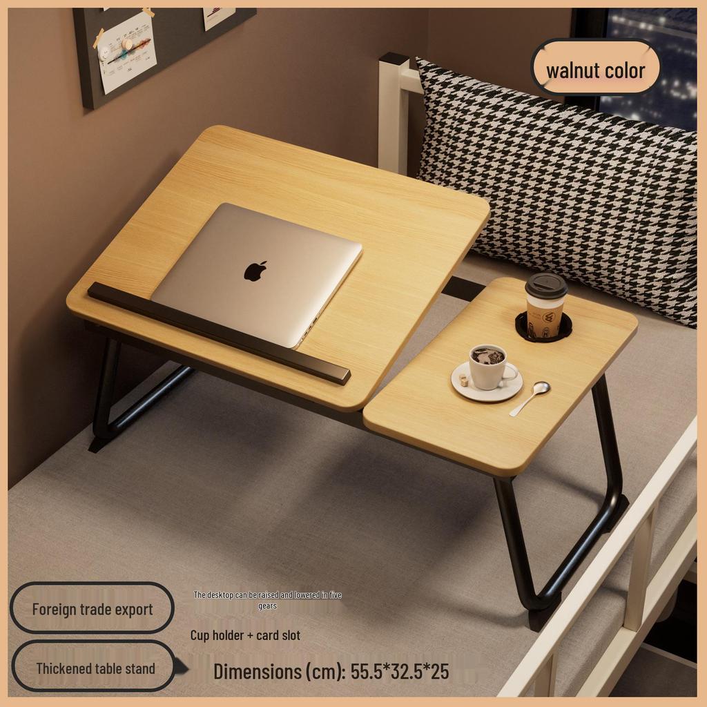 Adjustable Folding Bedside Table for Bedroom, Bay Window, or Dorm - Ideal for Study, Work, or Relaxation