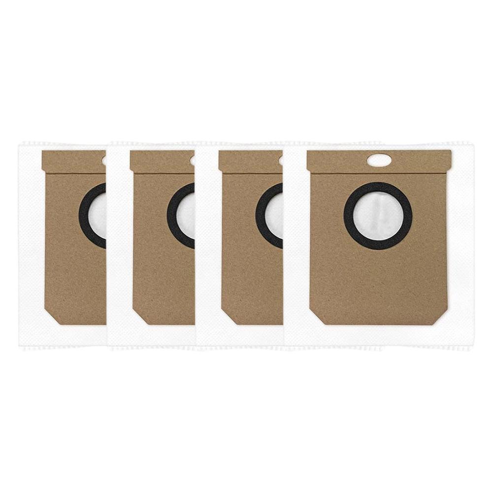 4/10pcs Large-Capacity Disposable Replacement Bags For PVCRAC 7290 Robot Vacuum Cleaner Hygienic Dust Containment Dust Bags