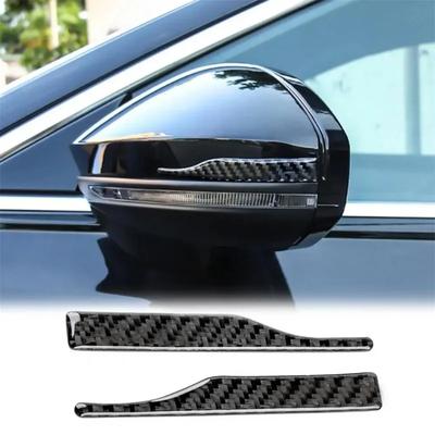 2pcs Lightweight Car Side Mirror Edge Protection Stickers Anti-Scratch Crash Strips Auto Parts for Vehicle Scratch Prevention