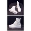 Women’s Knit Sock Sneakers - Breathable Platform High-Top Casual Shoes