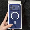 Coque Magnétique Transparente Originale Pour Magsafe Pour iPhone Air 17 16 Plus 15 14 13 12 Pro Max Plus Coque Rigide Blindée en Acrylique