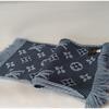 Used LOUIS VUITTON Light Blue Condition A Scarf