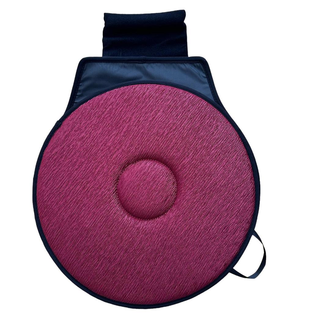 Car 360° Rotating Non-Slip Seat Cushion for Elderly & Pregnant Women - Portable & Multifunctional.