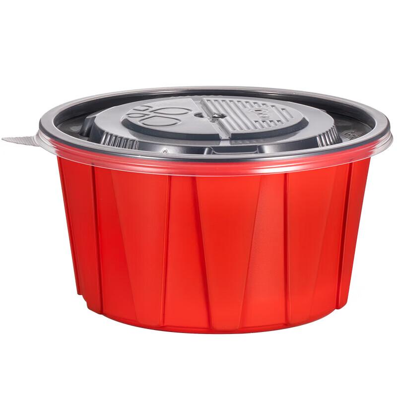 Deli Food-Grade Round Disposable Plastic Meal Box