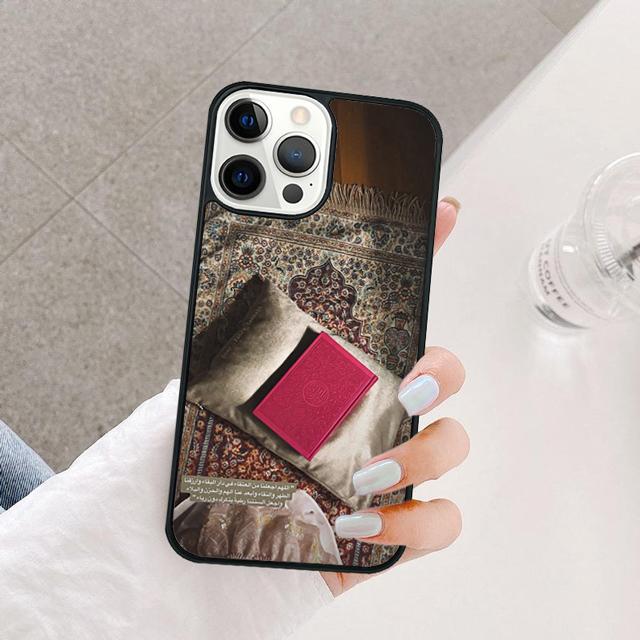Islamic Muslim Islam Allahu Akbar Golden Phone Case Cover For iPhone 17 Air 15 16 Pro Max 14 13 12 11 Pro Max Plus