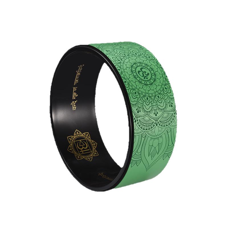 PU Yoga Rad & Pilates Ring für Rückbeugen und Fitness