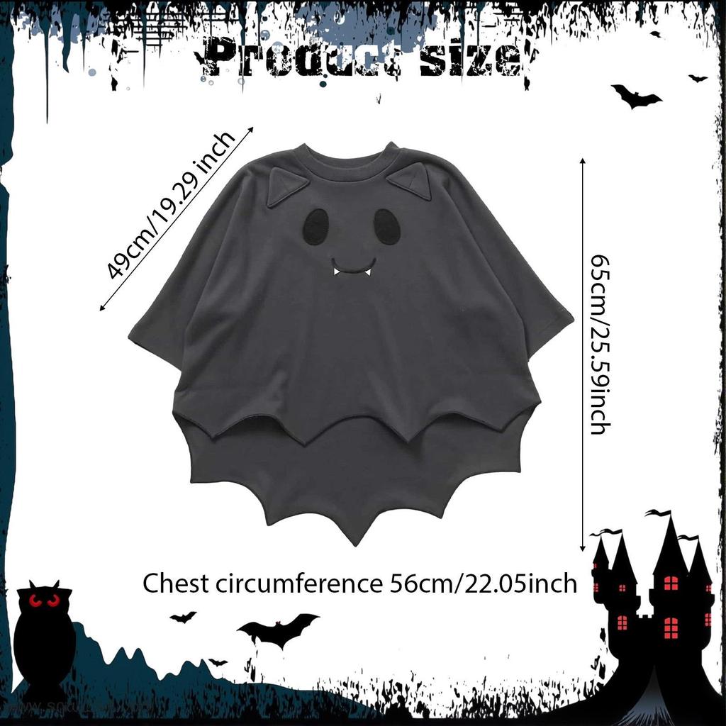 Halloween Shirt for Kids Clothes Top Festival Holiday Theme Party Dress up