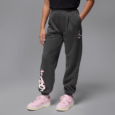 Kids Jordan Knitted Sweatpants Jumpman Club Fleece Lined Comfortable S