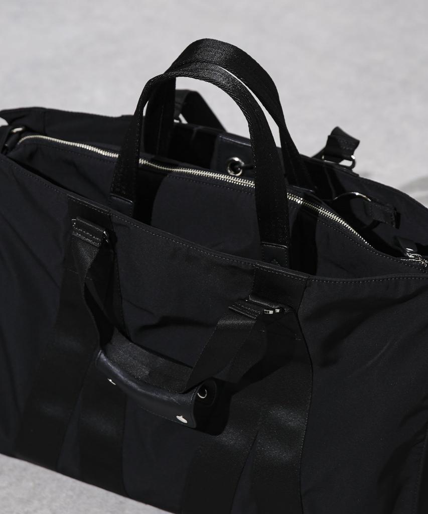 nano universe Garment Drum Bag F Black NANO universe "ESSENTIAL LINE"