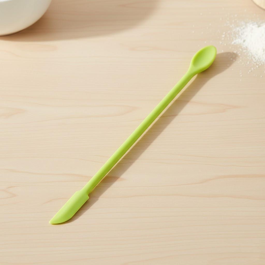 

Creative Double Tip Silicone Spatula Makeup Food Scraper for Jars Bottles Mixing DIY Baking Tools