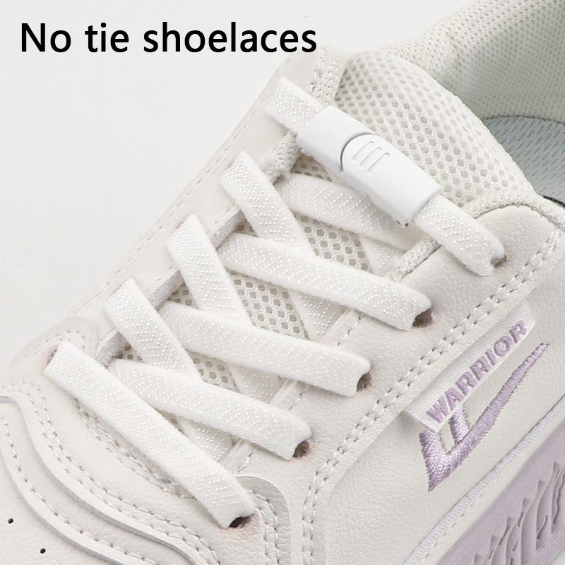 New Magnetic Buckle Lock Shoelaces Without ties Flat Elastic Laces Sneakers Kids Adult No Tie Shoe laces for Shoes Accessories