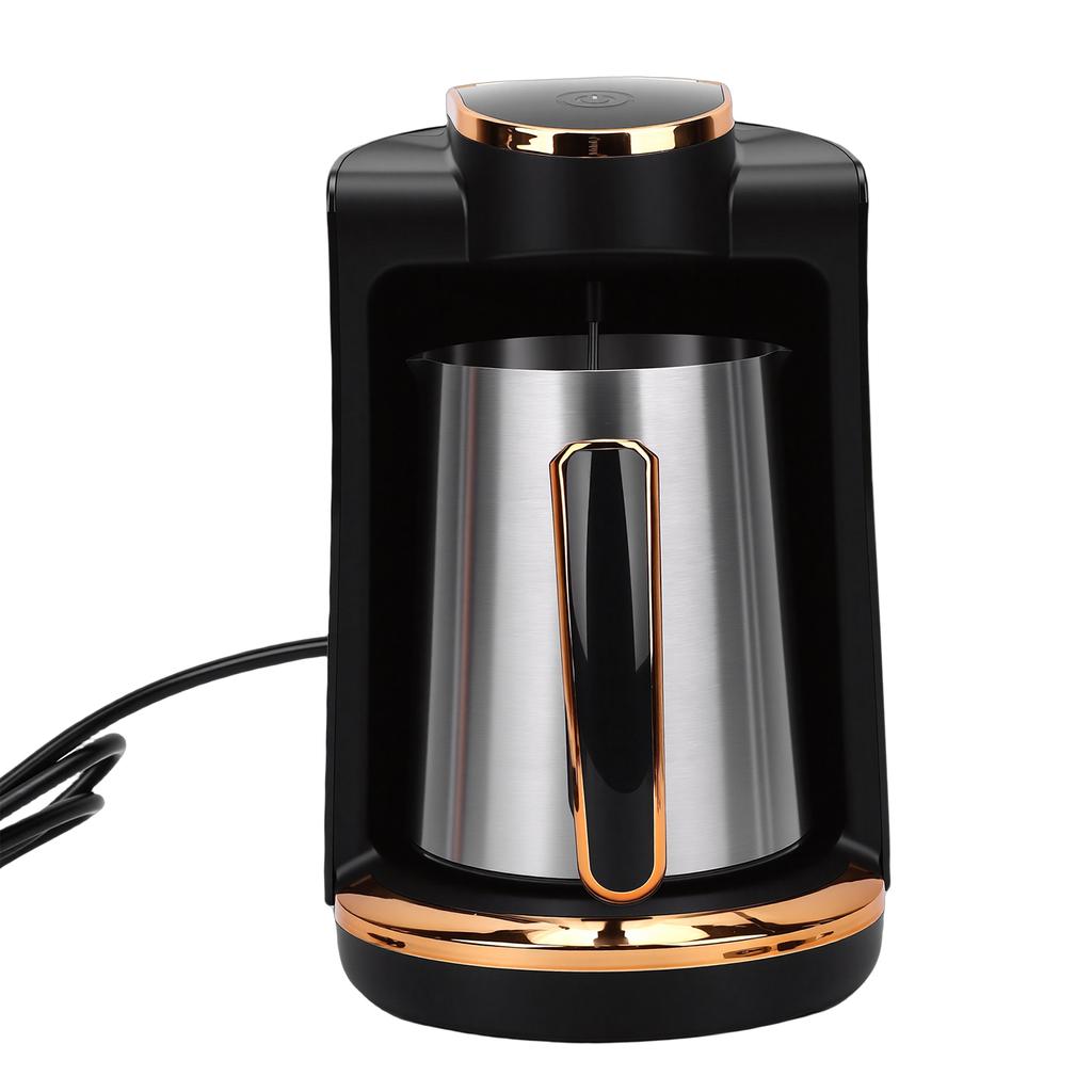 Turkish Coffee Maker Stainless Steel 550W 250ML Single Cup Turkish Coffee Machine for   Travel