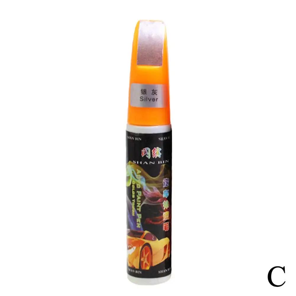 

Новая 6-цветная ручка для ремонта царапин на автомобильной краске, водонепроницаемая белая ручка для ухода за краска для шин и протекторов автомобиля, маркер для ухода за протектором W1M1 серебряный серый