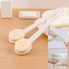 Long Handle Back Brush For Shower Soft Bristles Body Exfoliating Bath Brush Skin Health Shower Back Scrubber Bath Supplies
