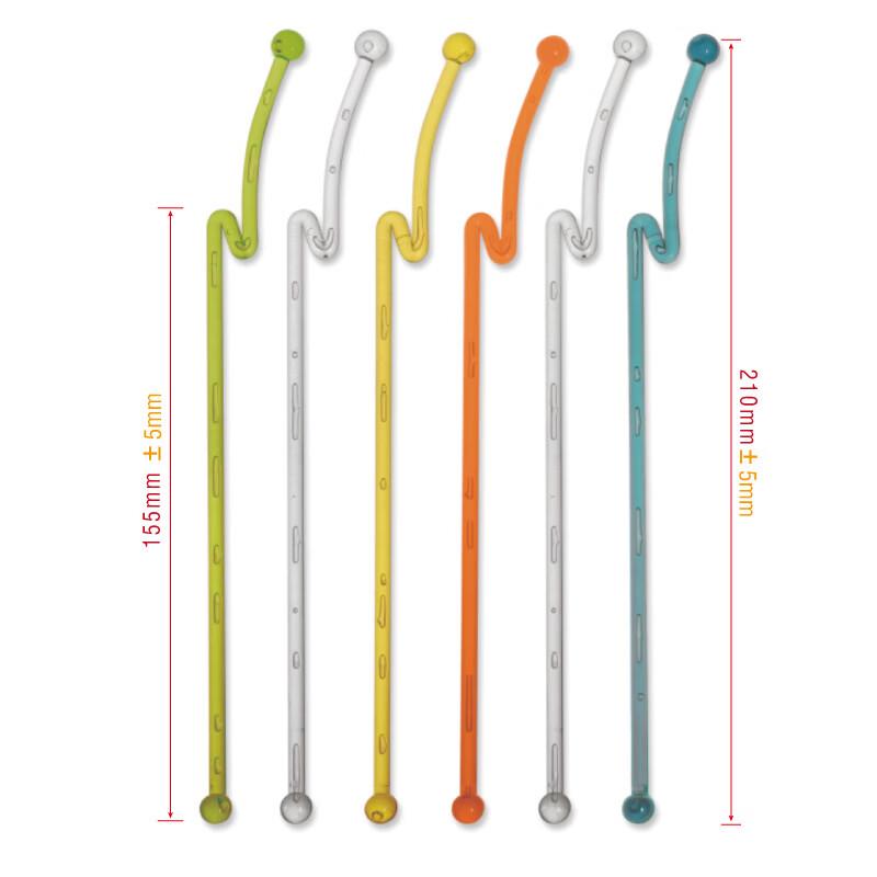 

Plastic Hook Swizzle Sticks Set