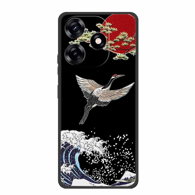 3D Embossed Case For ZTE Blade V50 Design 4G Phone Case Relief Black Silicone Soft Coque For ZTE Blade V50 Smart Back Cover Case