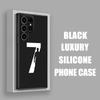 C-R-7 Dark Football S26Ultra Silicone Case For Samsung Galaxy S26 S25 S24 S23 S20 S21 FE S22 Ultra Plus 5G Case Soft Phone Cover