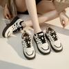 Versatile Casual Little White Shoes New Color Matching Platform Sports Fashion Board Shoes Trendy Street Shooting Running Shoes