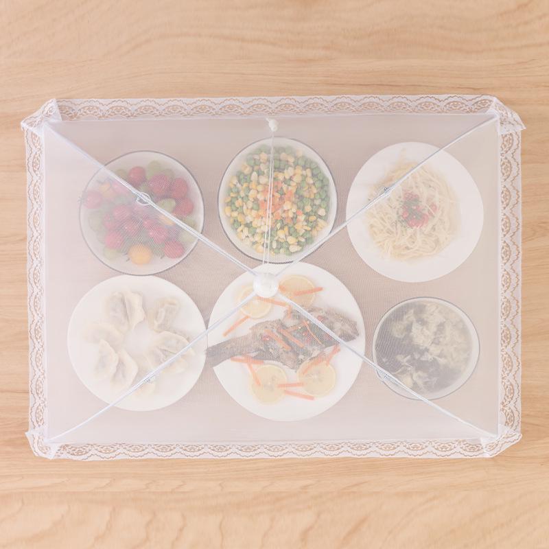 Thickened Mesh Rectangular Foldable Food Cover - Dust & Insect Proof