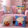 Popular Anime F-FamilyS G-GuyS Cushion Cover Comfortable Reversible Pillow Cover Ideal for Car Sofa Bedroom & Beyond
