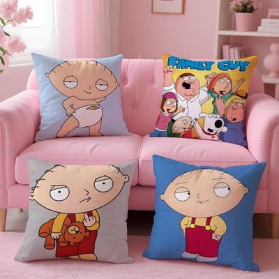 Beliebter Anime F-FamilyS G-GuyS Kissenbezug Bequem Wendbarer Kissenbezug Ideal für Auto Sofa Schlafzimmer & Mehr