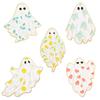 Stylish Haunting White Ghost Brooch Elegant Badge For Men And Women Accessories Clothing