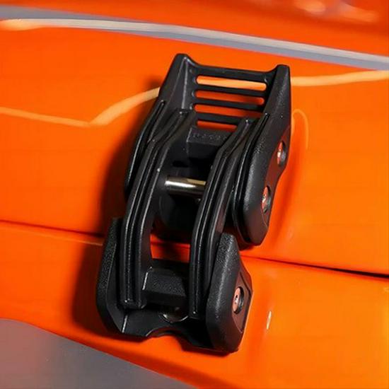 

Зламічна пряжка капота для Jeep JK/JL Wrangler та JT Gladiator 07-25 чорний